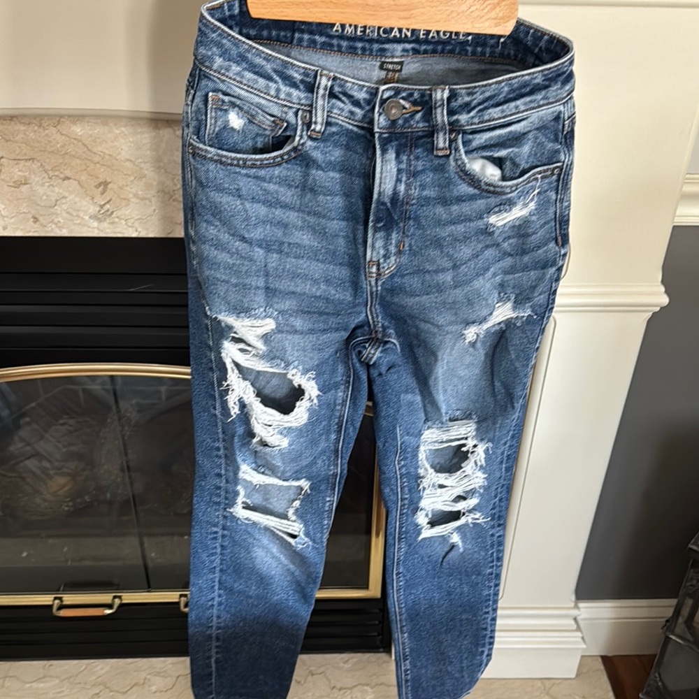 American Eagle Jeans RN# 54485 size 2 Long